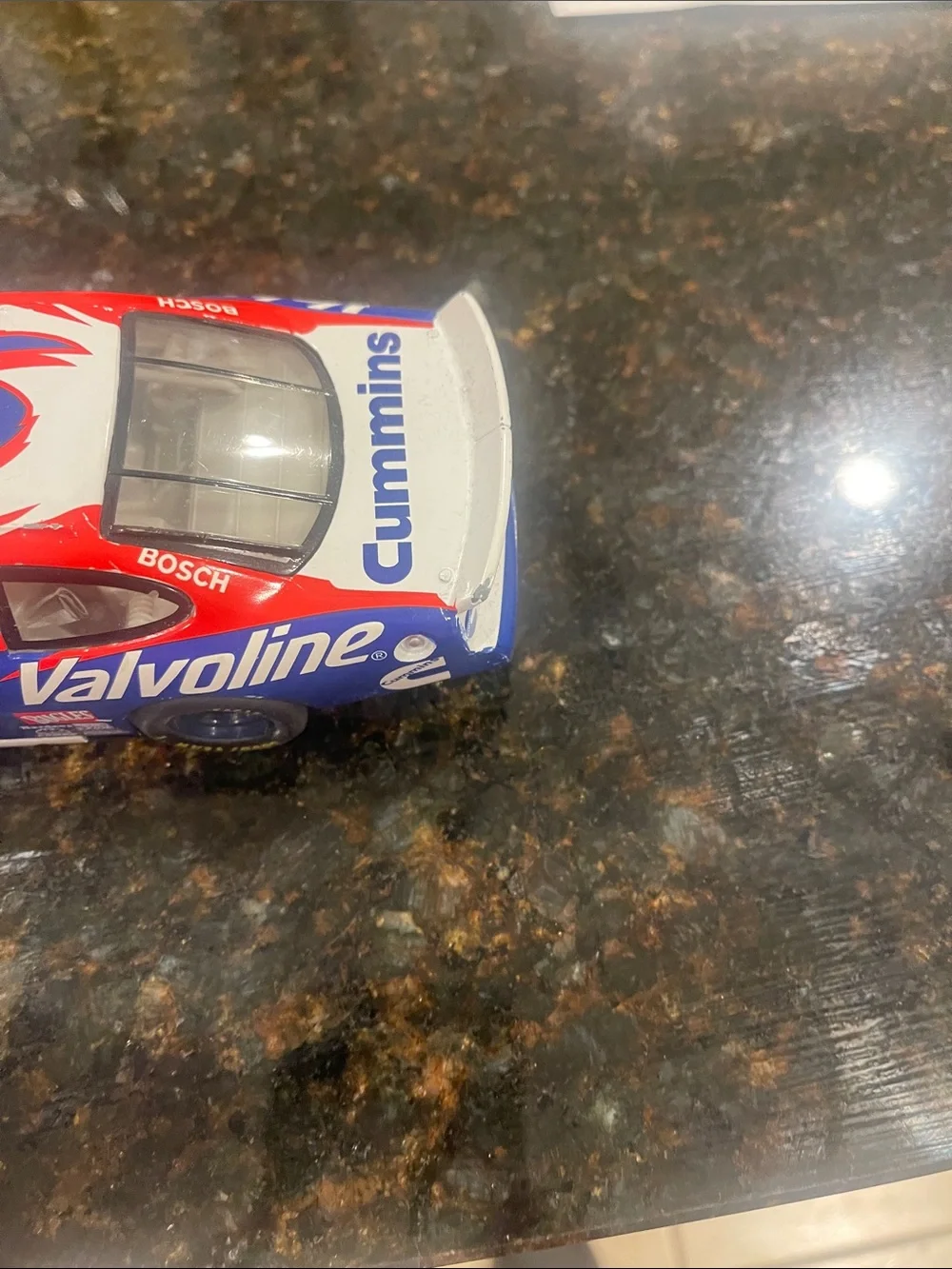 Jada Blue and White Racing and Mattel Toy Cars Set